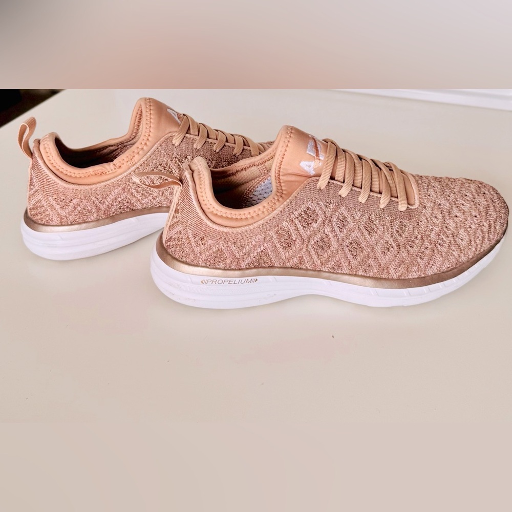 APL TechLoom Phantom Pro Women's Rose Gold Sneakers Running Shoes - Picture 14 of 16